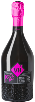 Wino V8+ Sior Lele Prosecco Rosé Brut DOC