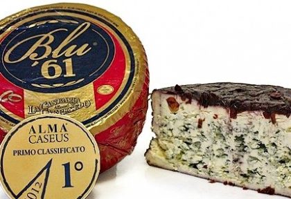 Włoski ser pleśniowy Blu ze skórką z żurawiną