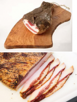Guanciale di suino