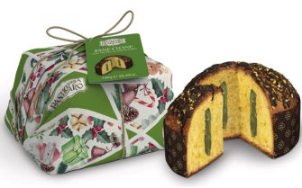 Panettone al pistacchio incarto artigianale