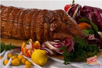 Porchetta Maialino Arrosto KG12 + con lonza al&nbsp;naturale