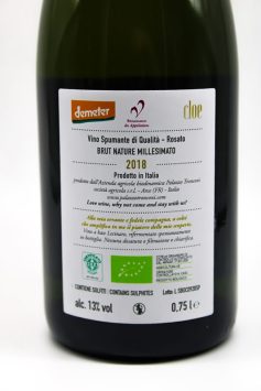 Cloe Spumante Rosato Millesimato Brut Nature